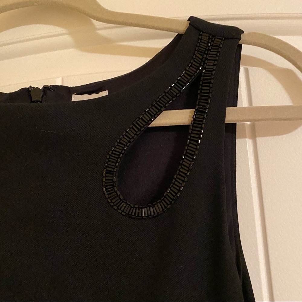 Cache Little Black Dress - teardrop shoulder